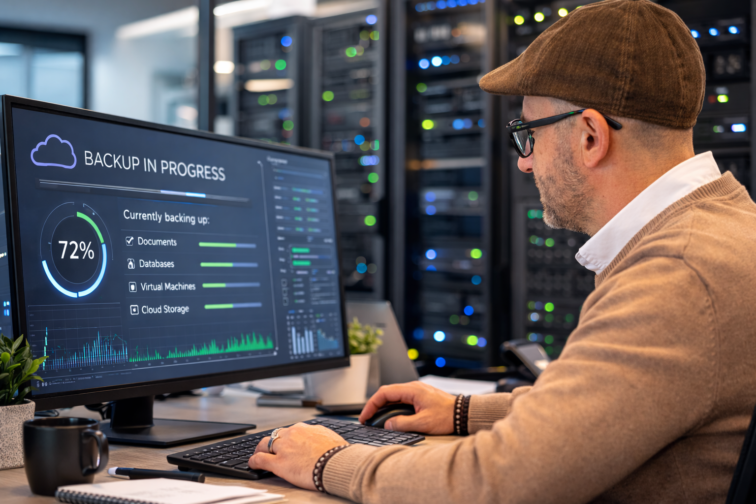 Cloud back-up oplossing – Quickly ICT Cloud back-up oplossing voor bedrijfsdata