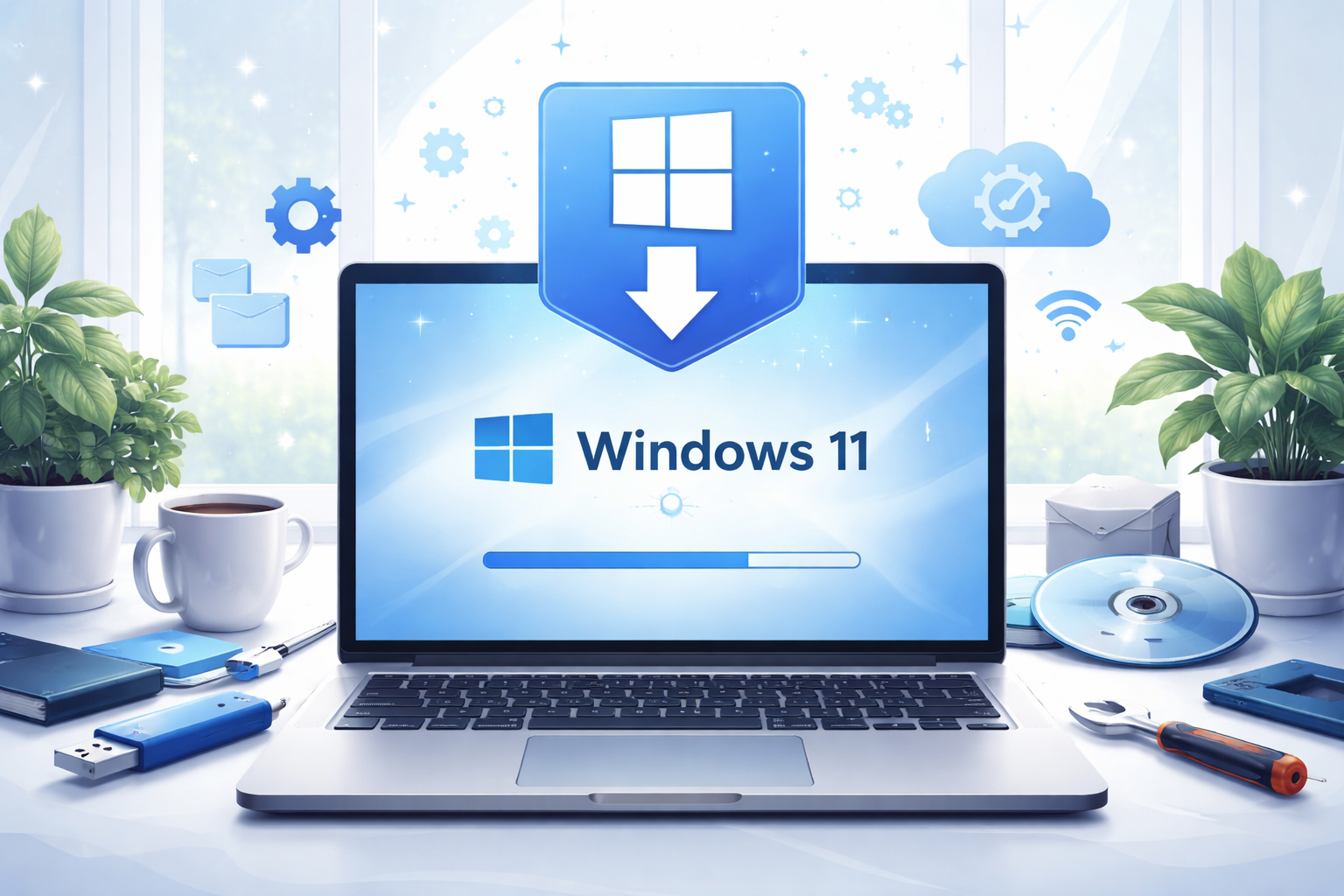 computer opnieuw installeren windows installatie scherm