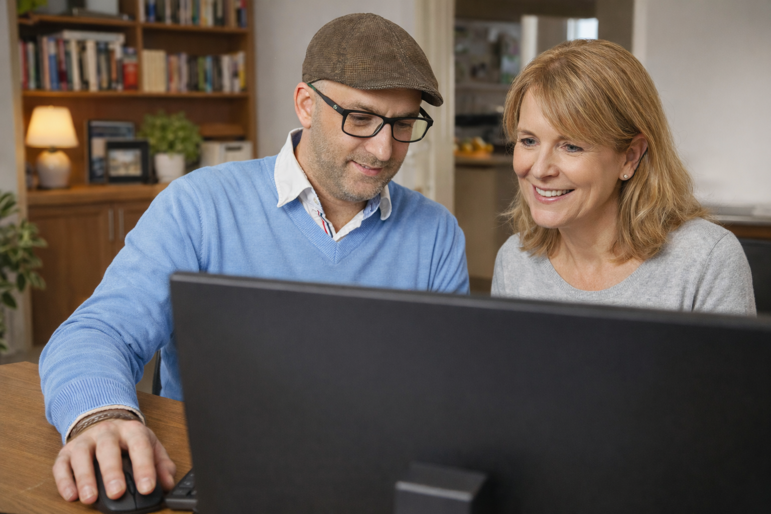 Uitleg en begeleiding bij computergebruik voor senioren door Quickly ICT