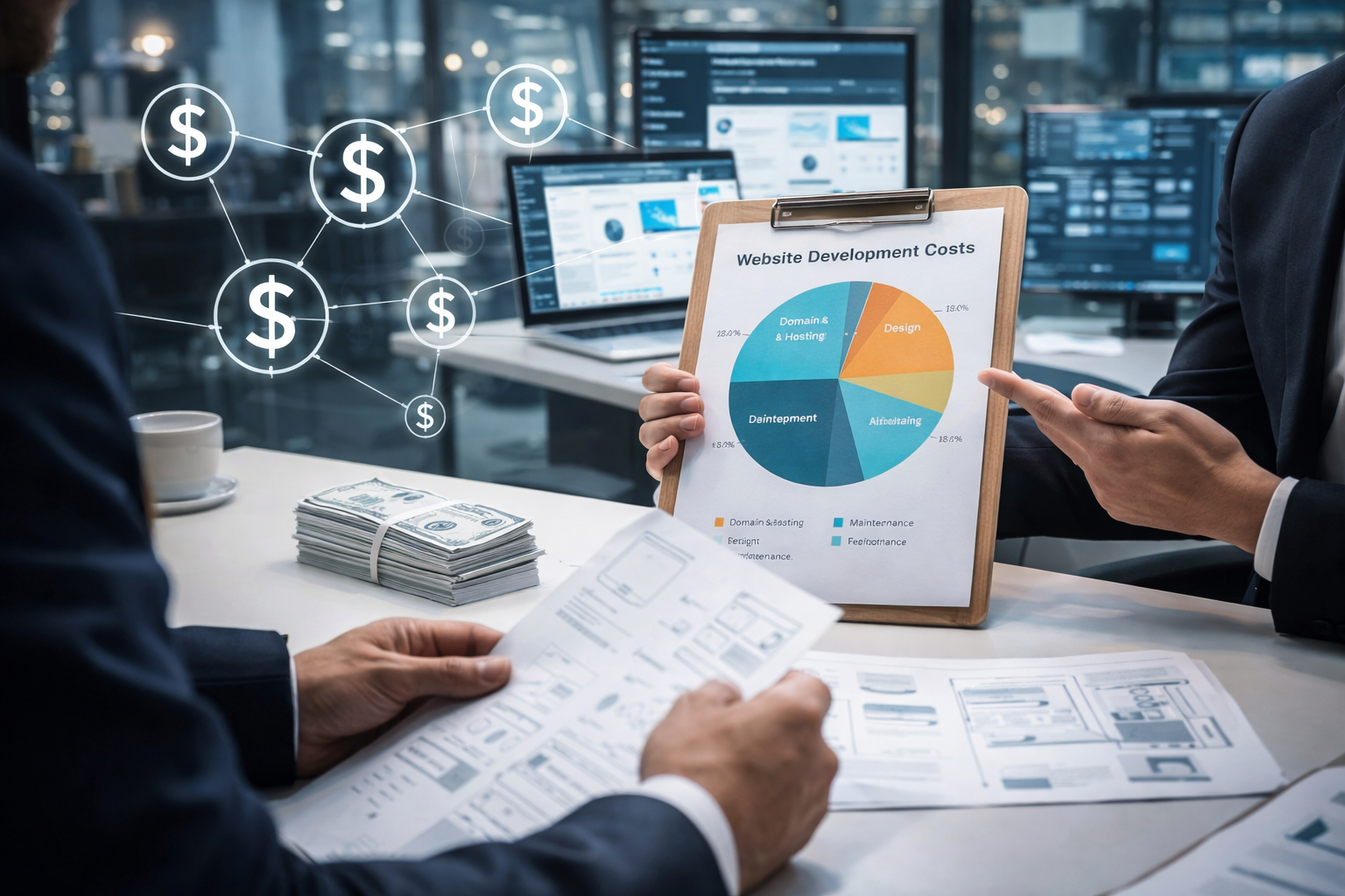 Gesprek over kosten van een website laten maken bij Quickly ICT - Wat kost een website laten maken,
