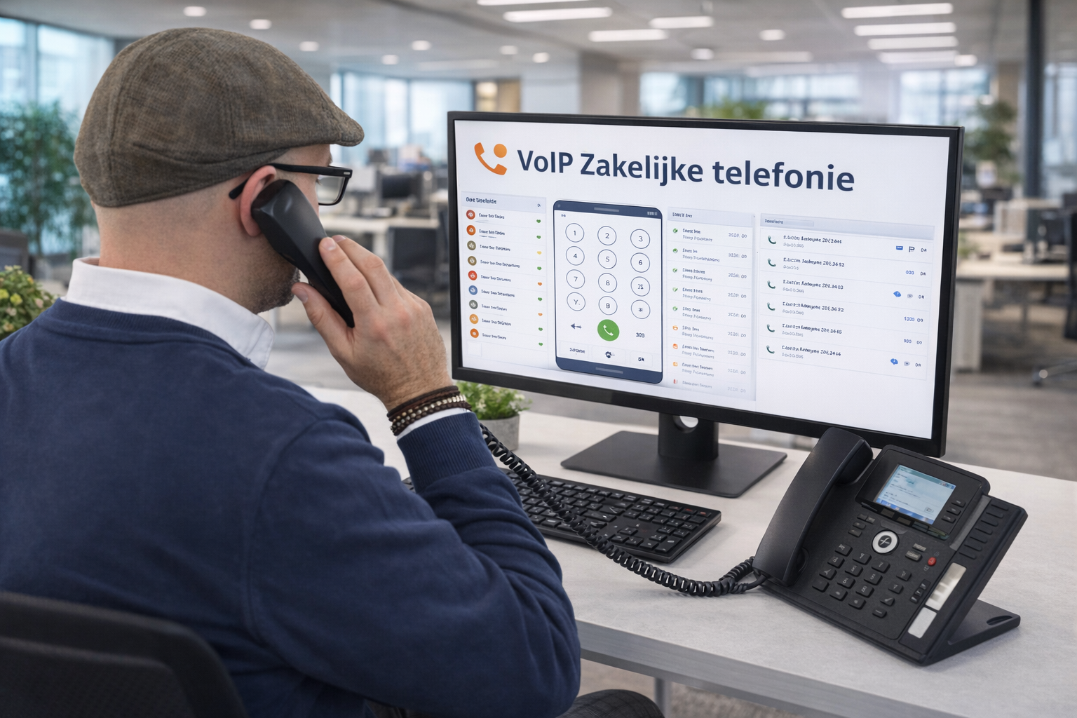 VoIP Zakelijke Telefonie – Quickly ICT VoIP telefonie oplossing voor bedrijven