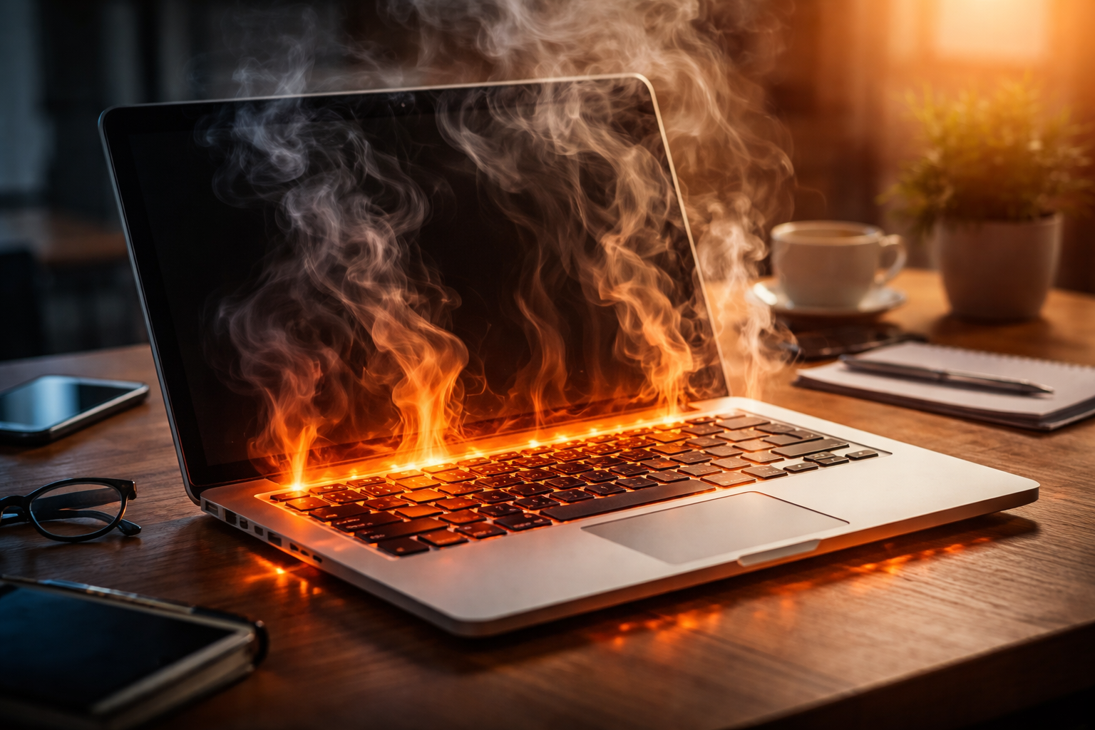 Laptop wordt heet - schoonmaken tegen oververhitting